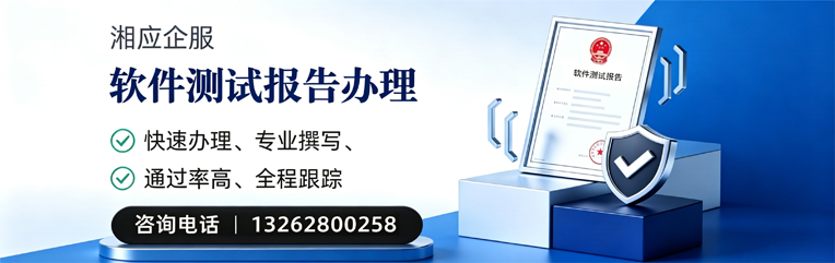 德阳软件检测报告申请服务