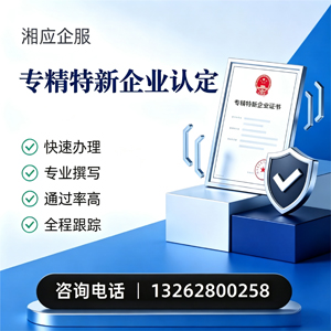 德阳专精特新企业申报服务