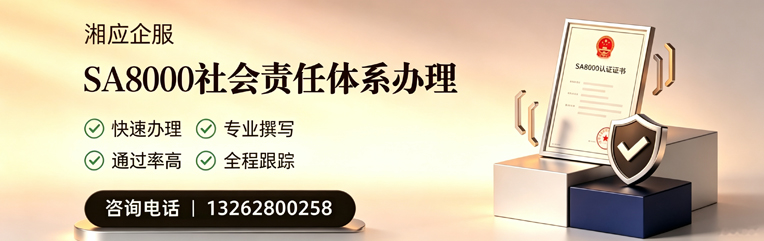 德阳SA8000社会责任体系认证服务