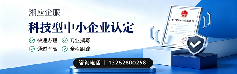 德阳科技型中小企业认定申报服务