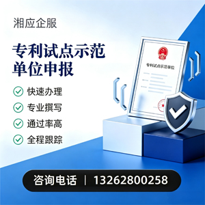 德阳专利试点示范单位申报服务